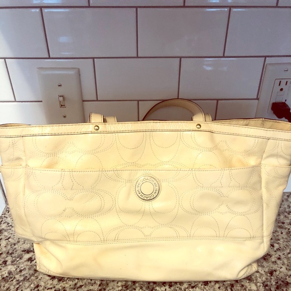 Coach Diaper Bag - Picture 1 of 8